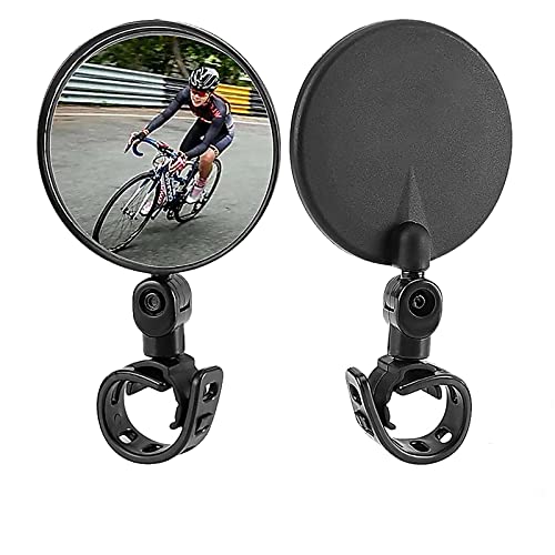 Bike Mirror, Bicycle mirrors360 Rotatable Handlebar Bike Rearview Mirrors