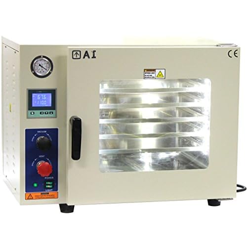 Across International AT19-UL.110 Ai Accutemp UL CSA Certified 1.9 cu. ft. Vacuum Oven with 5 Sided Heating 110V Purging Oven with LCD Control, Gas Back-Fill Capability, Stainless Steel