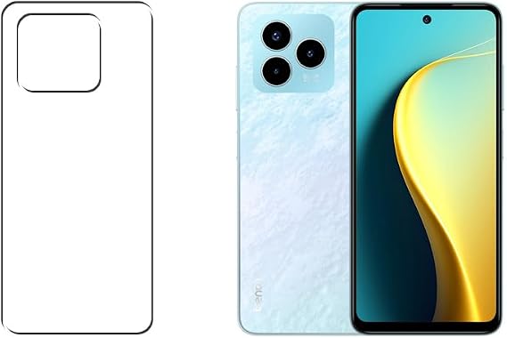 Puccy 2 Pack Back Screen Protector Film, compatible with benco V91 Plus TPU Guard Cover ( Not Tempered Glass/Not Front Screen Protectors )