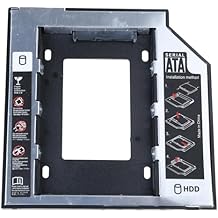 9.5mm 12.7mm Aluminum HDDs Caddys Adapter Improved Data Transfer Speed for Laptops Optical Bay SATAs Optical Bay Caddys