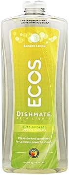 Earth Friendly Products Dishmate Bamboo Lemon, 2 Count