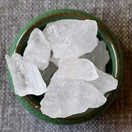 Alum Stone (Fitkari) 400 gm |Crystal White Stone| White Phitkari Stone Crystal