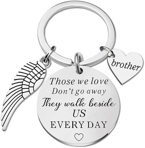 Sympathy Gifts for The Loss Of Dad Mom Brother Son, Bereavement Memorial Gifts-They Walk Beside Us Every Day