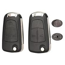 10pcs Flip Folding Key Shell Case 3 BTN for VAURXhall OpeI Astria H Corsia D Vectra C Zaflra Signum Tigra Meriva