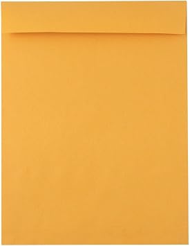 LUXPaper Jumbo Envelopes | 11" x 17" | Brown Kraft | 28lb. Text | 50 Qty