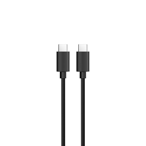 XREAL C-C Cable, 0.8m 2.6ft USB-C to USB-C Video Output, High-Speed Data Transfer, Compatible with Type-C Beam, MacBooks, Smartphones, Windows, Steam Deck, Switch and More
