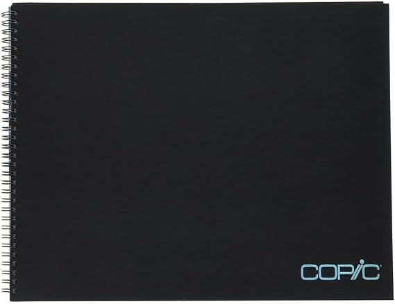 Copic Markers SKBK9X12 Sketch Book - 9" X 12" - 50 Sheets - Wire Bound