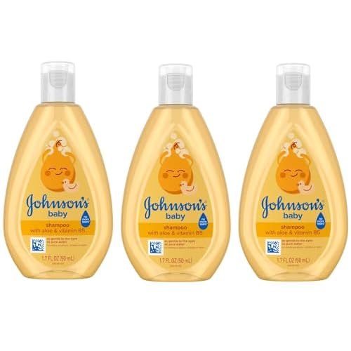 Johnsons Baby Shampoo, Travel Size, 1.5 Ounce Pack of 3