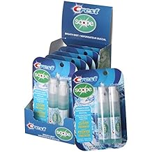 Crest Scope | Six 2-Pack of Mint Breath Mist Sprays (12 Total Sprays) - 0.24 Ounce (7mL) - Made in an FDA Audited USA Facility