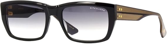 Dita ALICAN DTS404-A-01 Sunglasses Black w/Grey to Clear Gradient 54mm