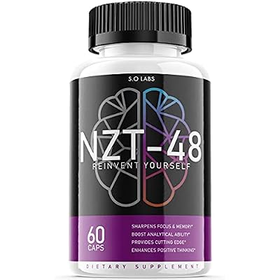 NZT 48 Limitless Pill Reinvent Yourself NZT-48 Focus Memory Brain Booster Supplement 1 Pack