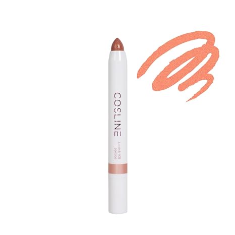 Cosline Lipstick Water Lily 408 Peach Shine Nourishing Long-Lasting