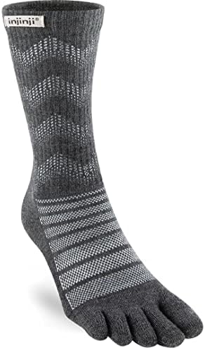 Injinji Outdoor Midweight Crew Merino Wool Socks