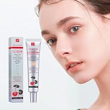 Cicabio Centella Cica CC Cream with Concealer - Hydrating, Anti-Aging, Natural Cover for Sensitive Skin - SPF 25, Lightweight, Long-Lasting Makeup - 1.5 Fl Oz