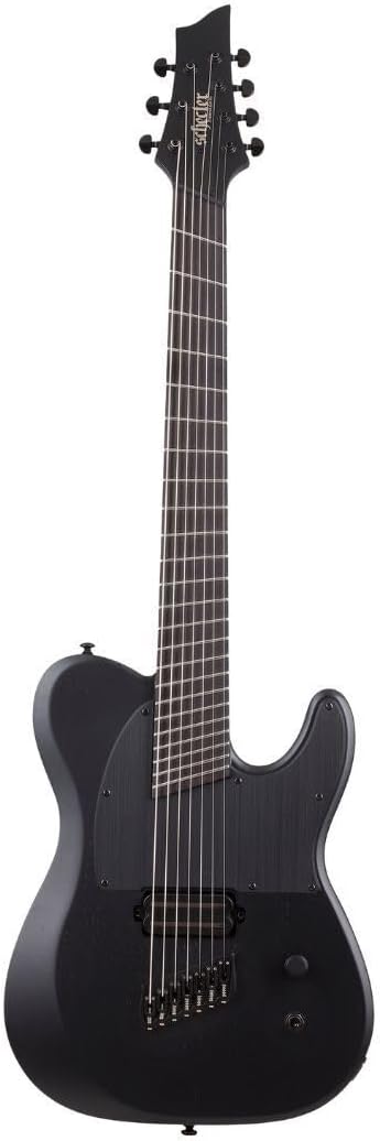 Schecter PT-7 MS Black Ops Electric Guitar - Black