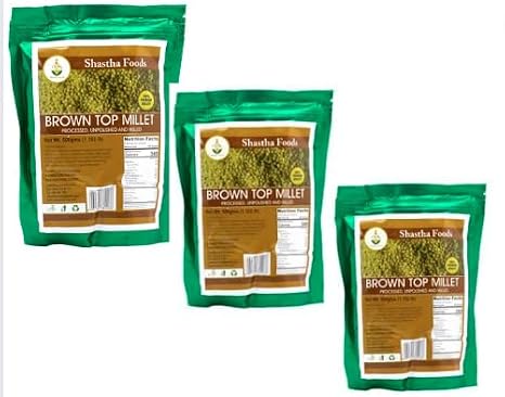 Shastha BrownTop Millet (Pack of 3) Each Pkt 500 Gms (B-P)