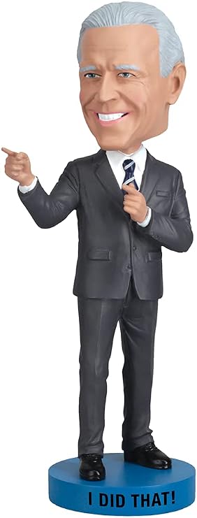 Royal Bobbles Joe Biden I Did that Collectible Bobblehead Statue - 46th President of the United States - Knuckleheads Political Satire Collection