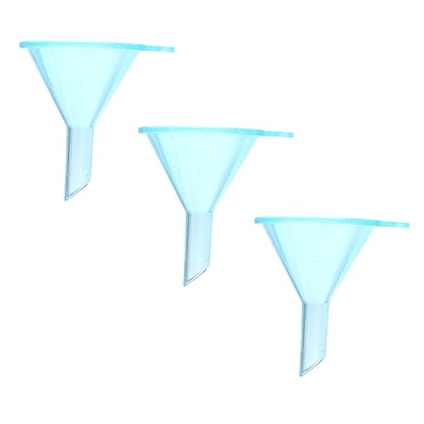 Avenoir Refillable Funnels for Lotion & Shampoo, Blue