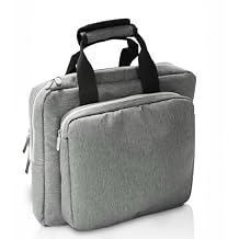 Carrying Case for Nintendoo Switch 2, Travel Case Compatible with ROG Xbox Ally / Ally X, Dual Compartments, Shockproof Padding, Handle Design, Fits Switch 2 Console & Accessories, 600D Oxford Fabric