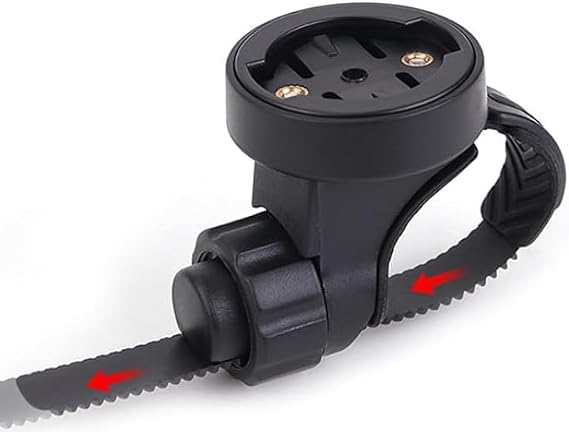 Bicycle Computer Mount for Gar-min Edge 130, 530, 540, 800, 830, 840, 1000, 1030, 1040 Plus, Edge Explore 2 Bicycle Computer and Magicshine Bicycle Lamp, for 25.4-31.8 mm Handlebars