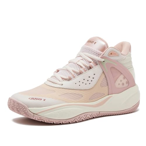 AND1 Basketball Shoes for Women and Men, High Top Mens Basketball Shoes - Womens Basketball Sneakers Size 6 to 16