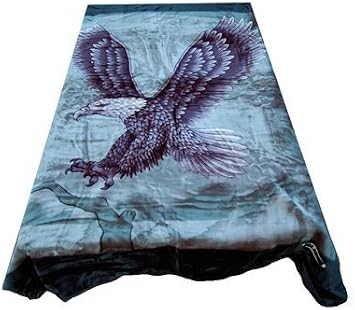New Solaron Queen Size Flying Eagle Korean Mink Blanket