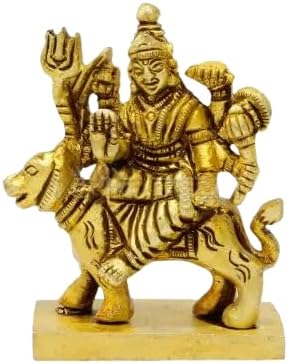 Maa Ambe Small Brass Sculpture