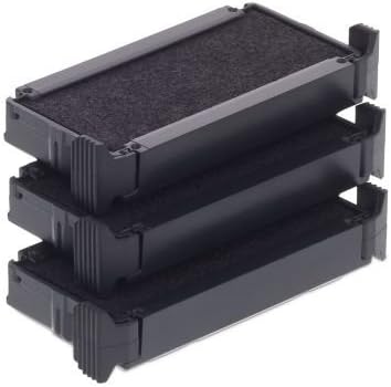 Trodat Replacement Ink Cartridge 6/4911 - Pack of 3 Color Black