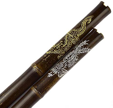 Xiao, Chinese Bamboo Flute Xiao, 1 Section, for Beginner 8 Holes G Key
