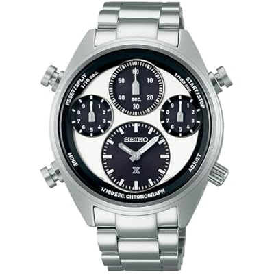 SEIKO Mens Blue Dial Silver Stainless Steel Band Prospex Sea Solar Quartz Watch