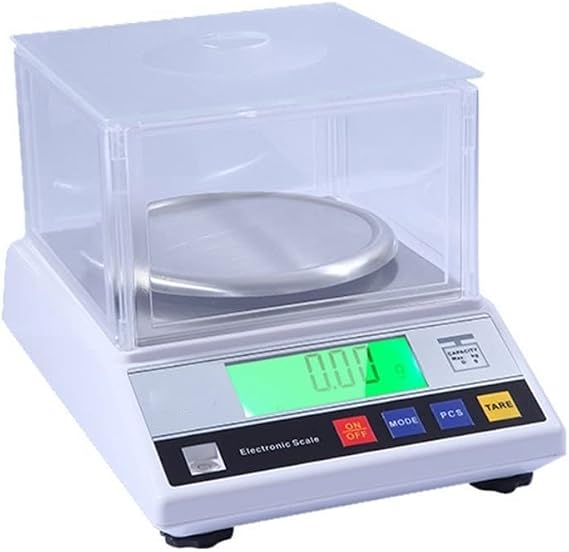 High Precision Lab Scale Electronic Scientific Weighing Analytical Balance with Windshield Jewelry Scales Tare Counting Function,300g/0.01g