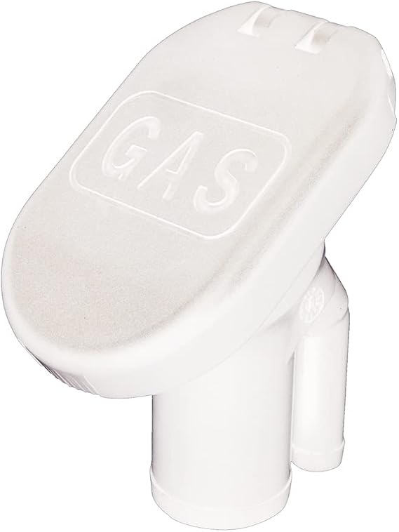 Perko Sealed Flip Top Cap Fills f/1-1/2" Hose - White
