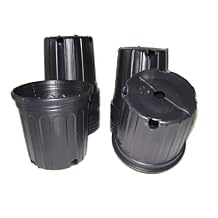9GreenBox 20 New Plastic Nursery 1 Gallon Trade Pot ~ Holds 0.66 Gal