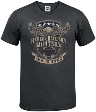 Harley-Davidson Military, Choose Charcoal for Military Veterans Support, or Black for War Bike