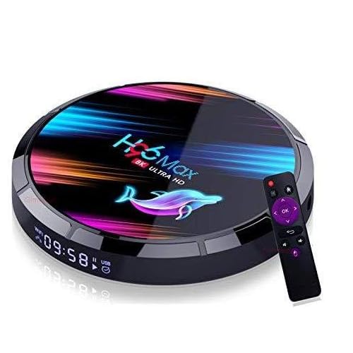 4GB 128GB Android 9.0 H96 Max X3 Amlogic S905X3 64-bit Quad core A55 CPU G31 GPU Support 2.4G5G Dual Wifi1000M LANBT 4.0USD3.0H265HD2.13D 4K8K