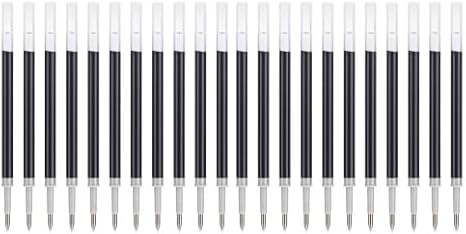 Baoke 20 pcs PS2300 0.7mm Gel Pens Refill Ink Refill (Black)