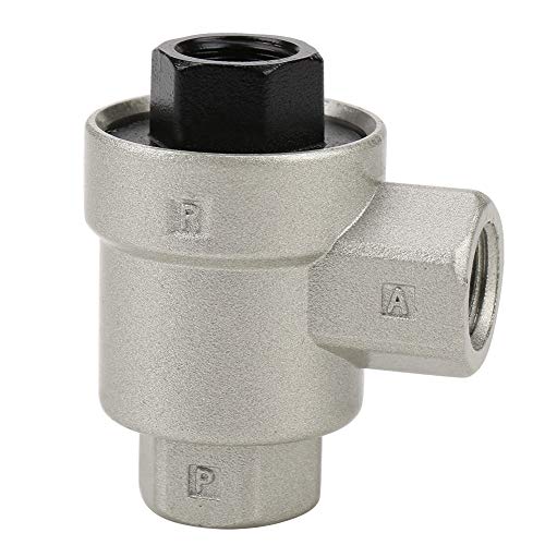 Quick Exhaust Valve, Aluminum Alloy G14 Thread Connector Quick Exhaust Air Flow Control Valve pneumatic Air Flow Control Valve