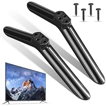 Mipcase Universal Tv Stand Legs Replacement Base for Flat Screen Tvs up to 40 Inch with Screws Stable Mount for Living Room and Bedroom