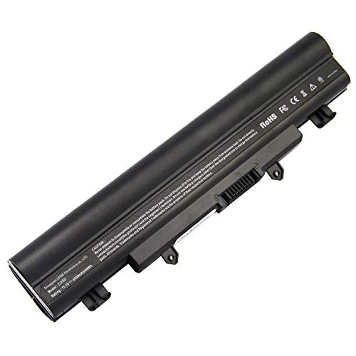 New AL14A32 Laptop Battery for Acer Aspire E5-571 E5-411 E5-421 E5-511 E5-521 V3-472 V3-572 E14 E15 Touch Extensa 2509 2510 Travelmate P246 TMP246 Series, 4400mAh11.1V6-Cells