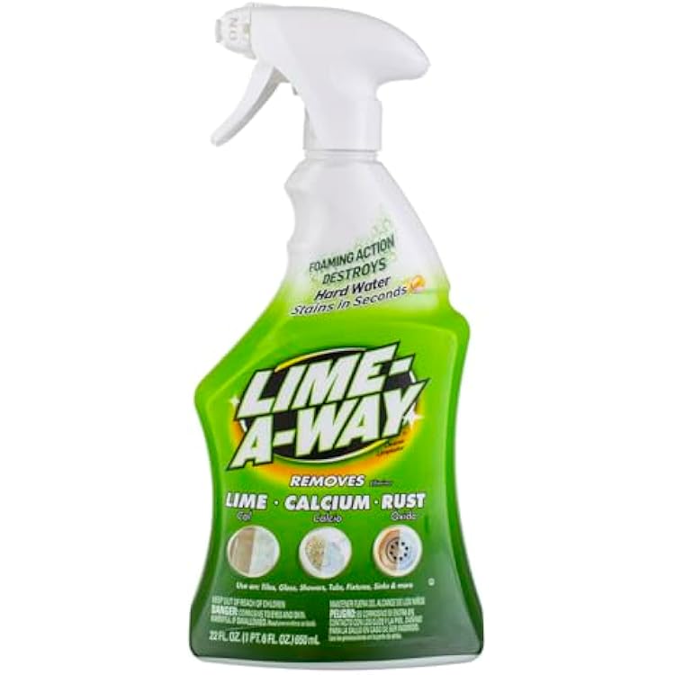 Lime-A-Way Lime Calcium Rust Cleaner, 22 oz Pack of 2