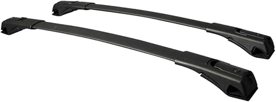 Roof Rack Aluminum Black Left Right for Toyota RAV4 2013-2018 FEMPRXZ