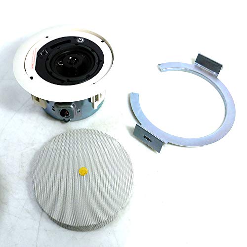 AtlasIED 4 Shallow Mount Coaxial in-Ceiling Speaker with 16-Watt 70100V Transformer