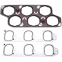 LIMICAR Engine Intake Gasket Set with Upper & Lower Intake Gaskets 12598158 Compatible with 2004-2011 Buick Lacrosse Rendezvous Cadillac CTS SRX STS Malibu Pontiac G6 G8 Saturn Aura 3.6L