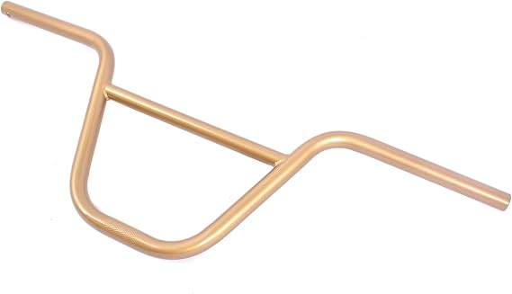 KHE BMX Handlebar 9 Inch Gold Clamp Ribbed Only 1.79lbs Width 720 mm