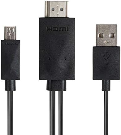 Micro USB MHL to HDMI HDTV Adapter Cable for Samsung Galaxy Note Tablet