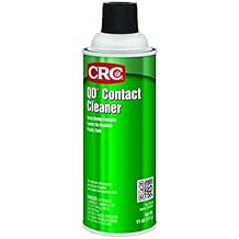 CRC QD Contact Cleaner 03130 11 WT OZ, Plastic Safe Electronics Aerosol Cleaner, Suitable for Sensitive Electronics and Electrical Equipment, Pack of 12