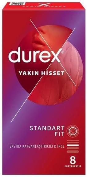 Durex Yakın Hisset 8li Prezervatif