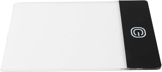 Flip Book Animation Kit with A6 LED Light Pad, Blank Paper, Binding Screws for Drawing, Art Creation