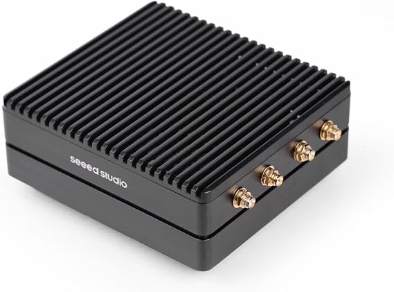 seeed studio NVIDIA Jetson Orin Nano 4GB Edge AI Device (Support Super Mode - reComputer J3010B, 4xUSB 3.2, M.2 Key E & Key M Slot, pre-Built Jetpack 5.1.1(Super with JP6.2)