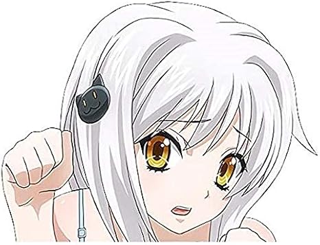 Set of 3 - Toujou Koneko High School DxD Cartoon Refrigerator Anime - Sticker - Vinyl Decal for Cars, Trucks, Laptops, Water Bottles, Windows, Tumblers, Cell Phones Etc